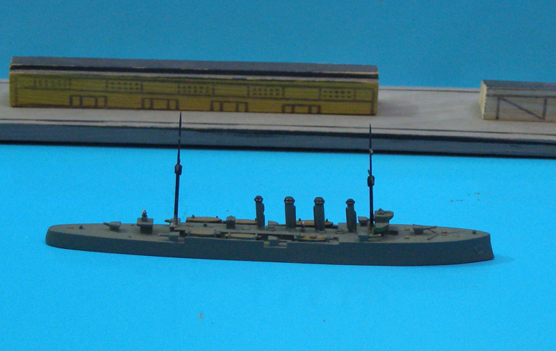 Cruiser "Falmouth" green (1 p.) GB 1911 no 146 from Navis